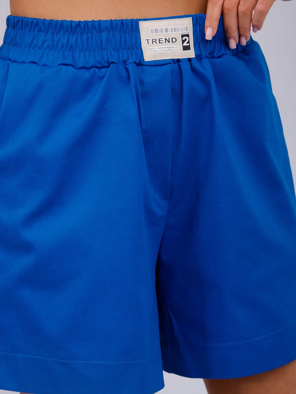 Шорты Сати, сатин хлопок 97% - Малина фото 40