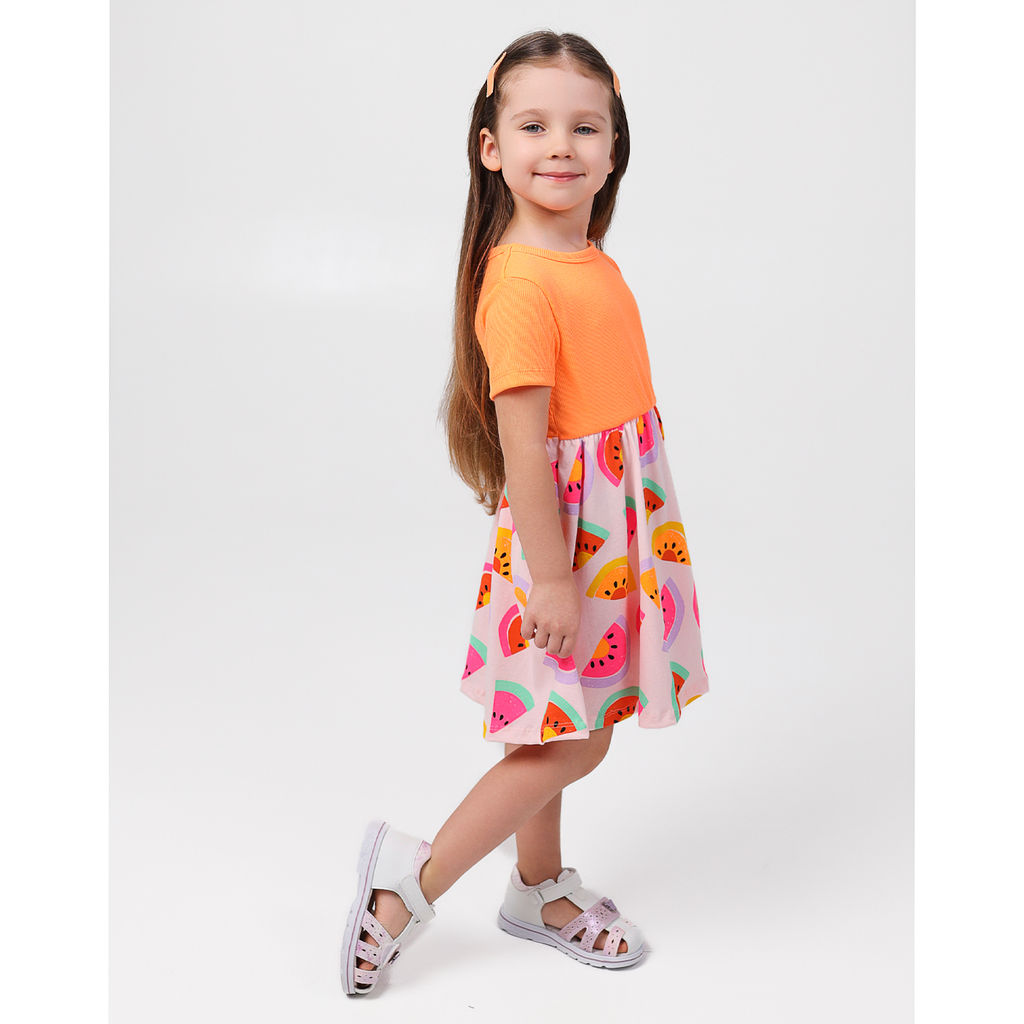 Платье кашкорсе неон, кулирка 1974900102 - Youlala фото 4