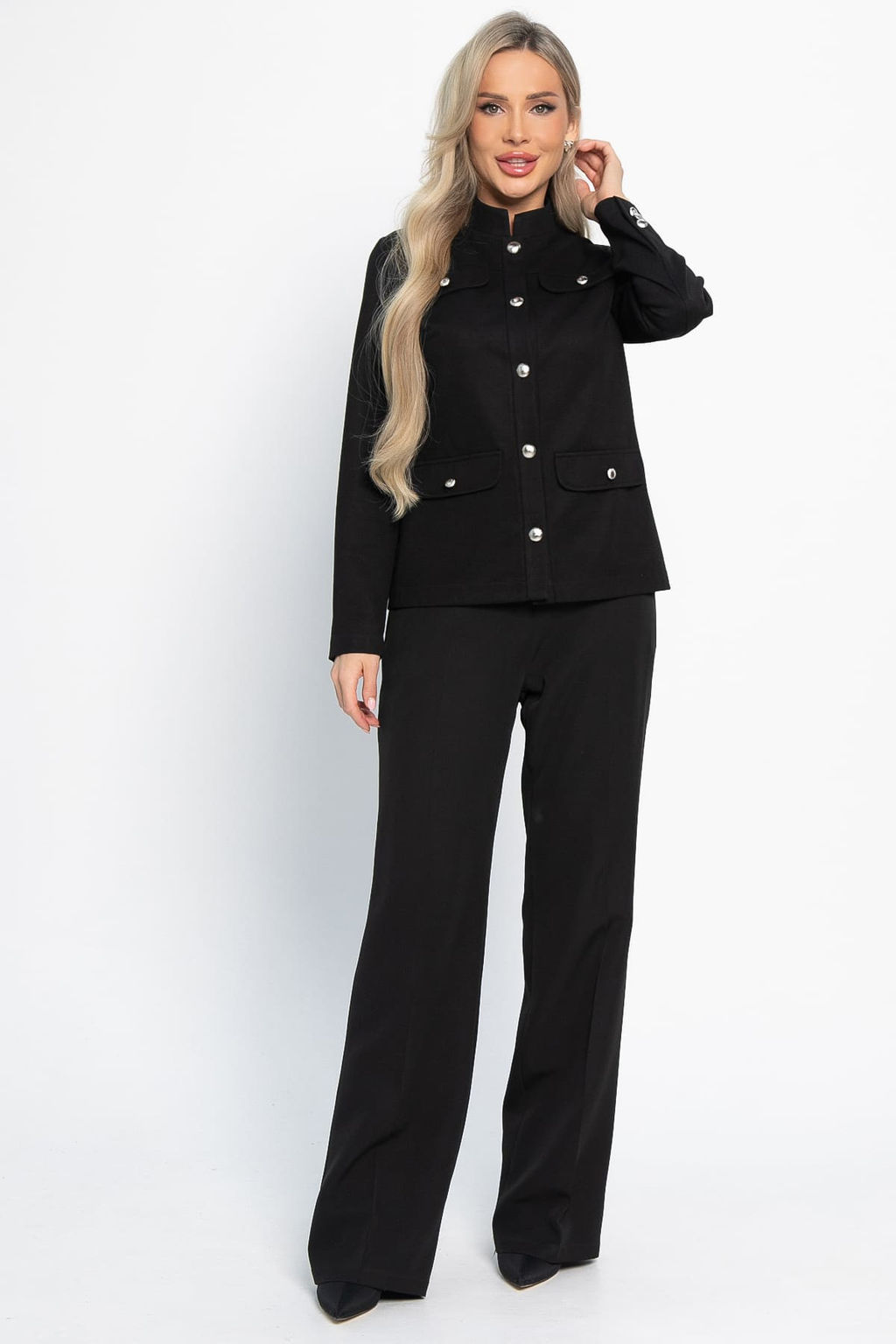 Жакет Кэтрин (черный) Б15045-41М - Lt collection фото 9