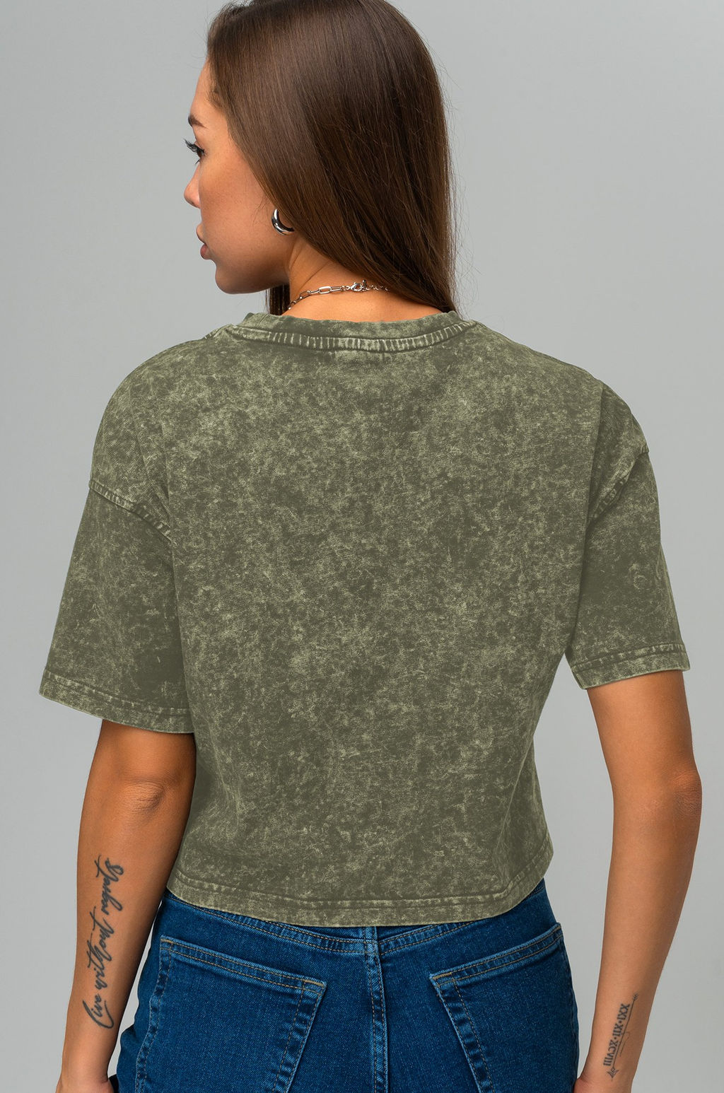 Женская укороченная футболка Happyfox