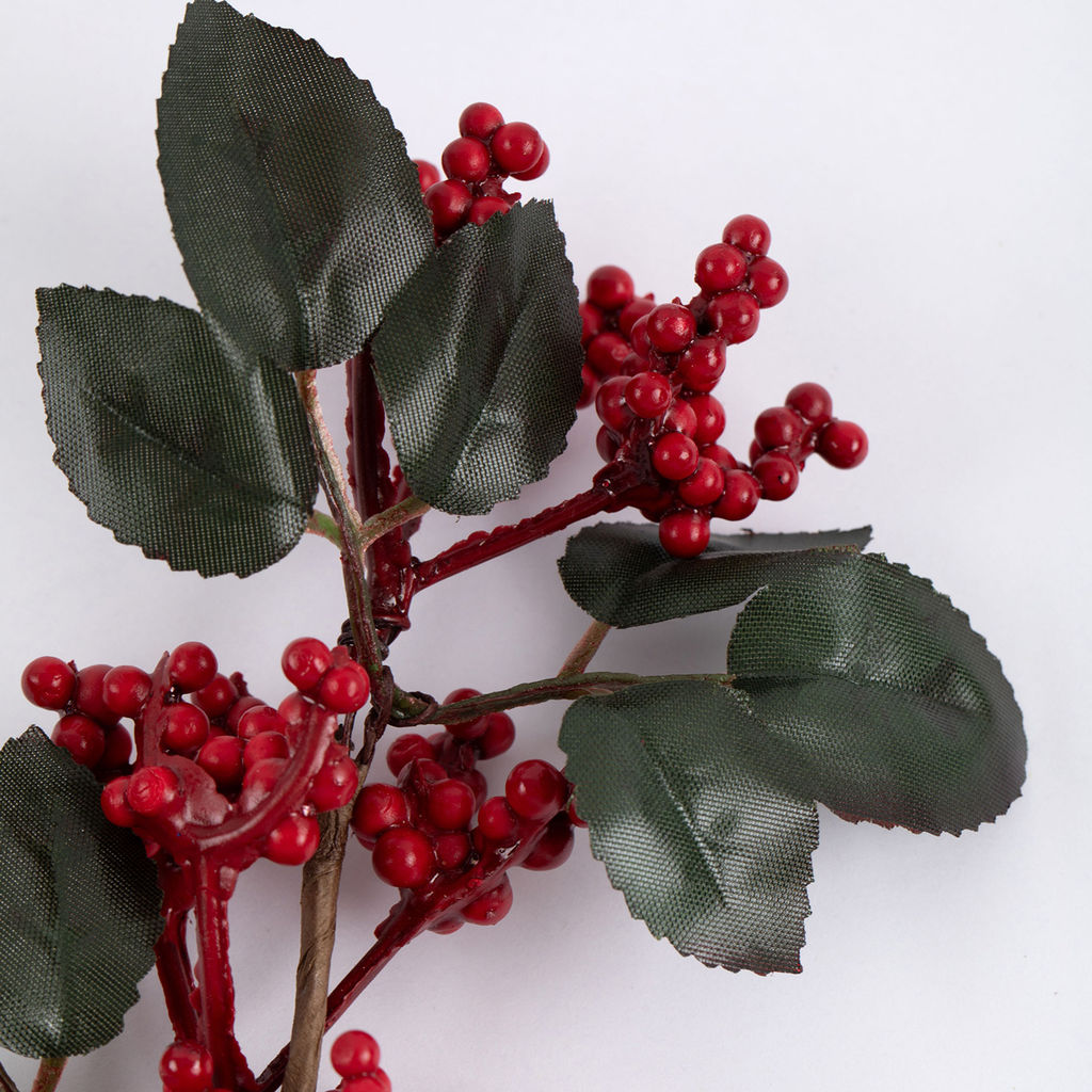 Blumentag VDD-62 Веточка декоративная с ягодами 6 х 1 шт. 33 см 01 фото 4