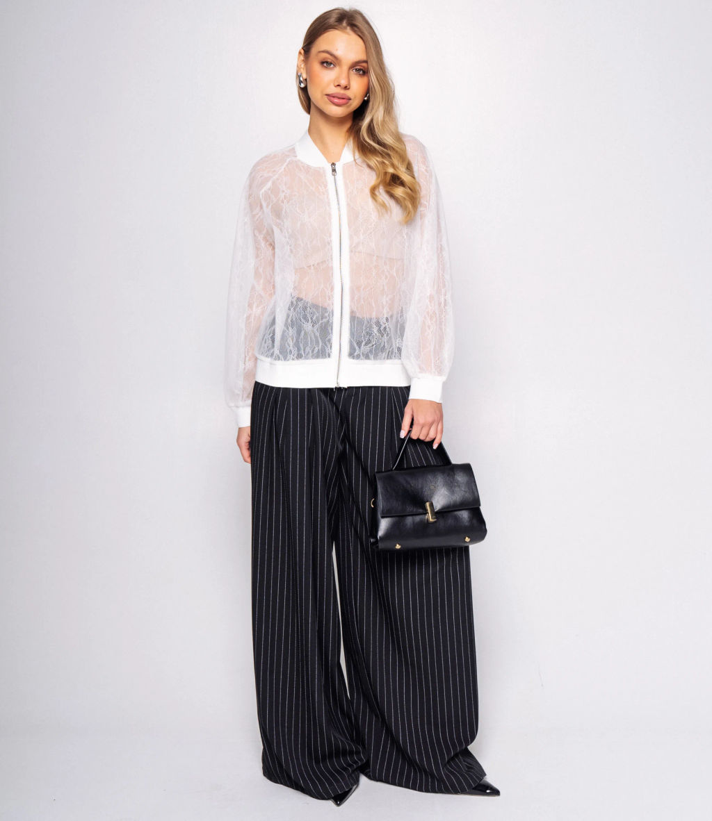 Бомбер #КТ002 (5), белый - Dommod фото 4