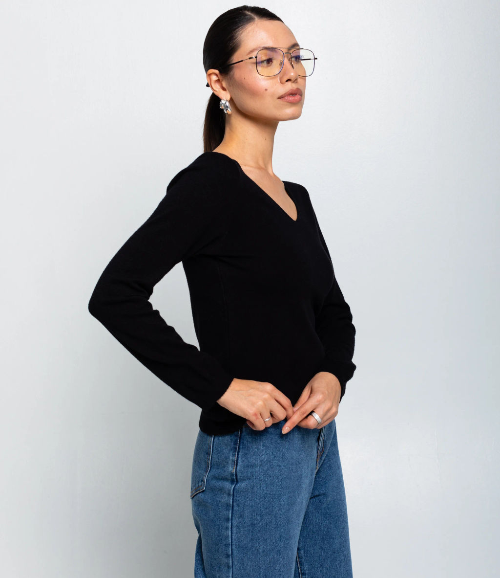 Джемпер #КТ978 (1), чёрный - Dommod фото 2