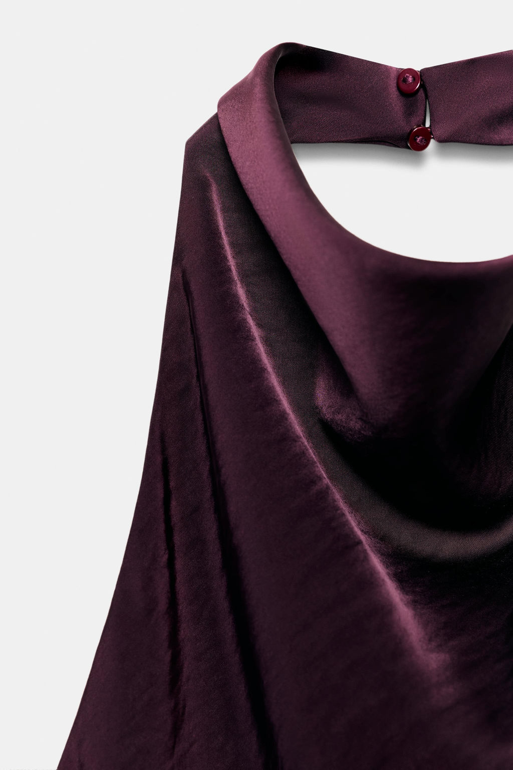 SATIN HALTER TOP - Zara фото 8