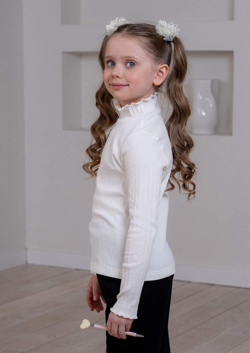 Виола, джемпер трикотажный ванильный/122-60-54 - Alolika фото 8