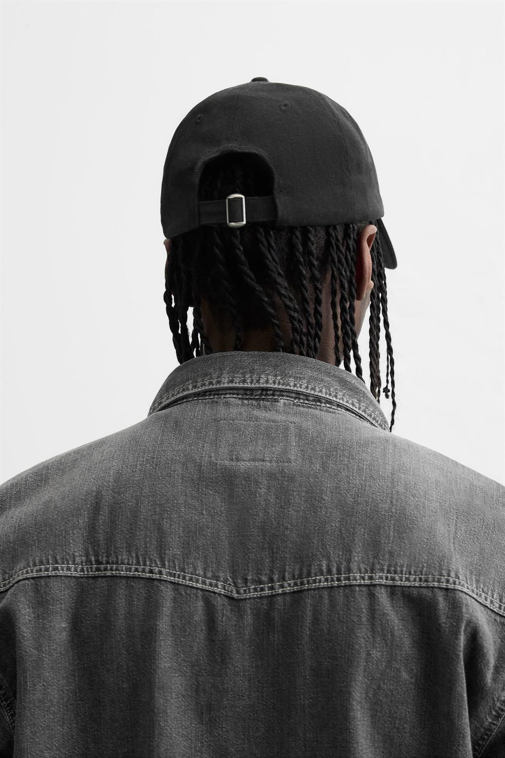 CAP WITH EMBROIDERED SLOGAN - Zara фото 3