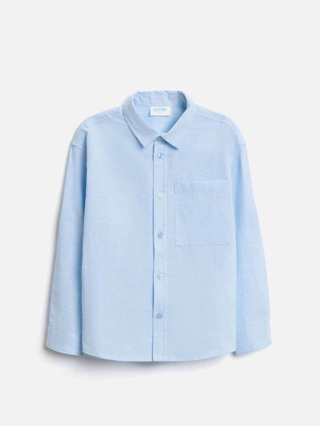 ACOOLA / Сорочка верхняя детская для мальчиков Morenio голубой фото 3