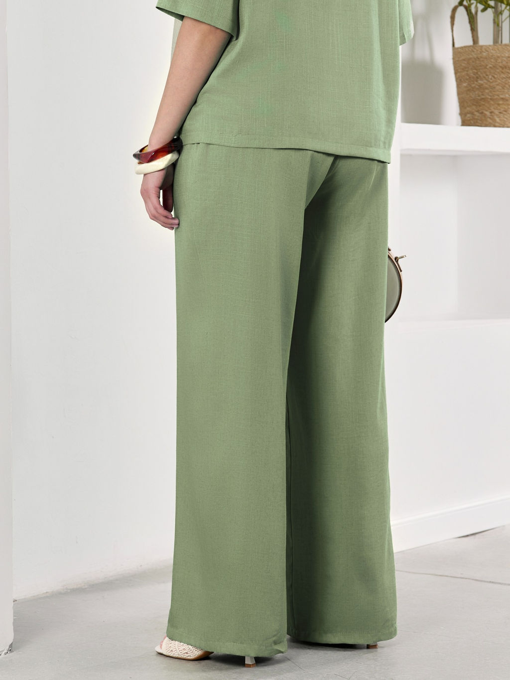 Брюки Камео-2 из вискозы со льном - Виотекс фото 8