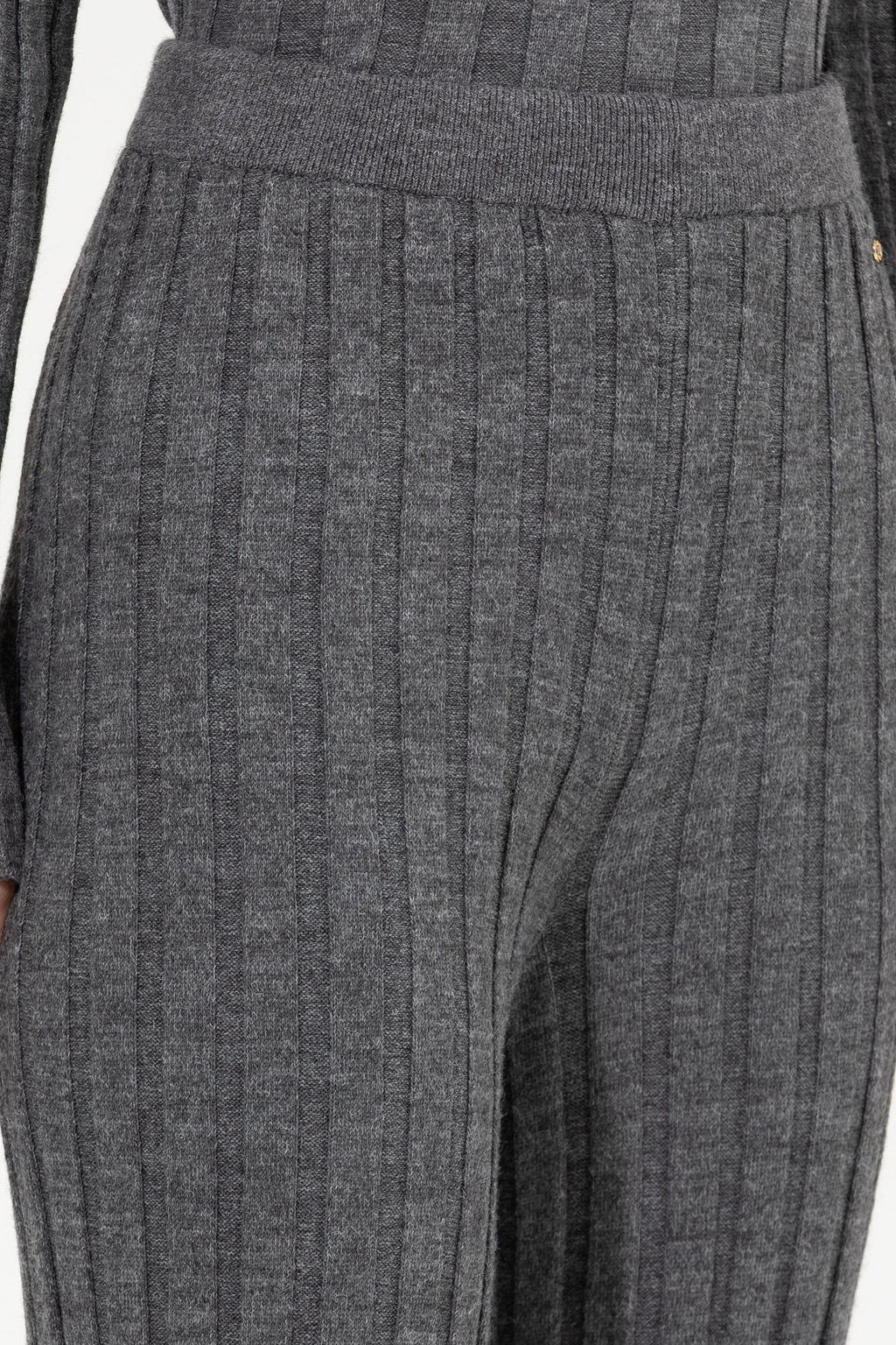 U. S. Polo Assn Женские серые меланжевые трикотажные брюки - U.s. polo assn фото 6