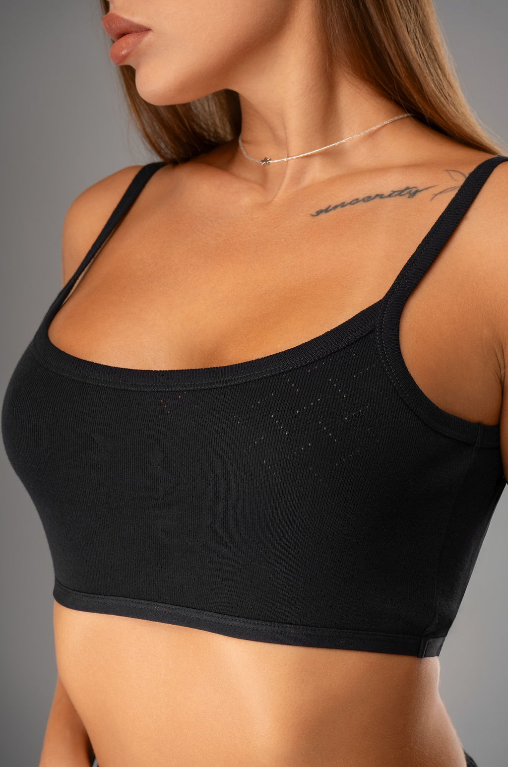 Женская пижама - тройка из ажурного хлопка Happyfox