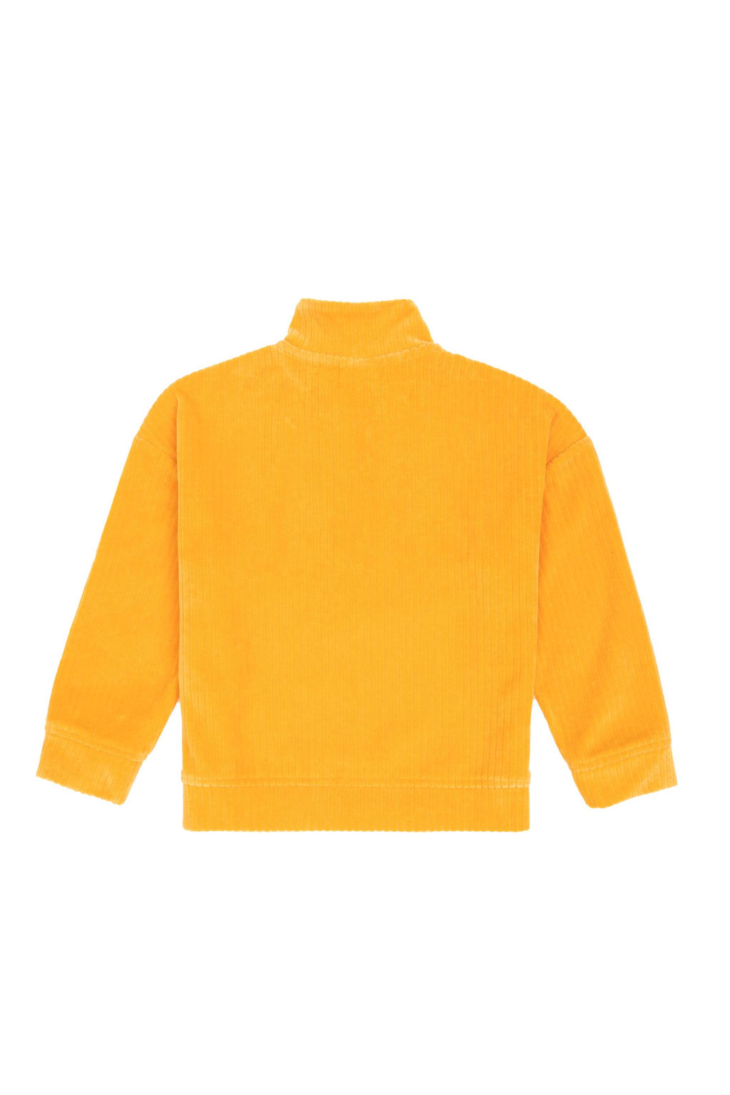 K_z _ocuk Turuncu Yar_m Fermuarl_ Pul Payetli Sweatshirt - U.s. polo assn фото 5