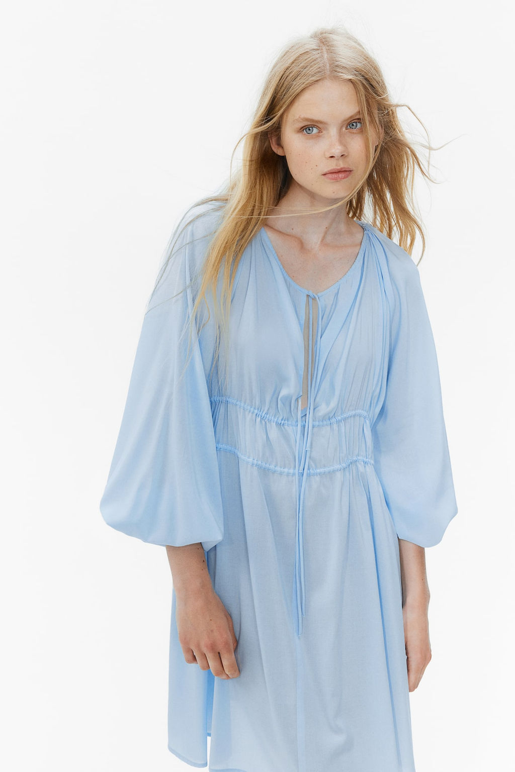 Vestido con cordon de ajuste - H&m фото 3