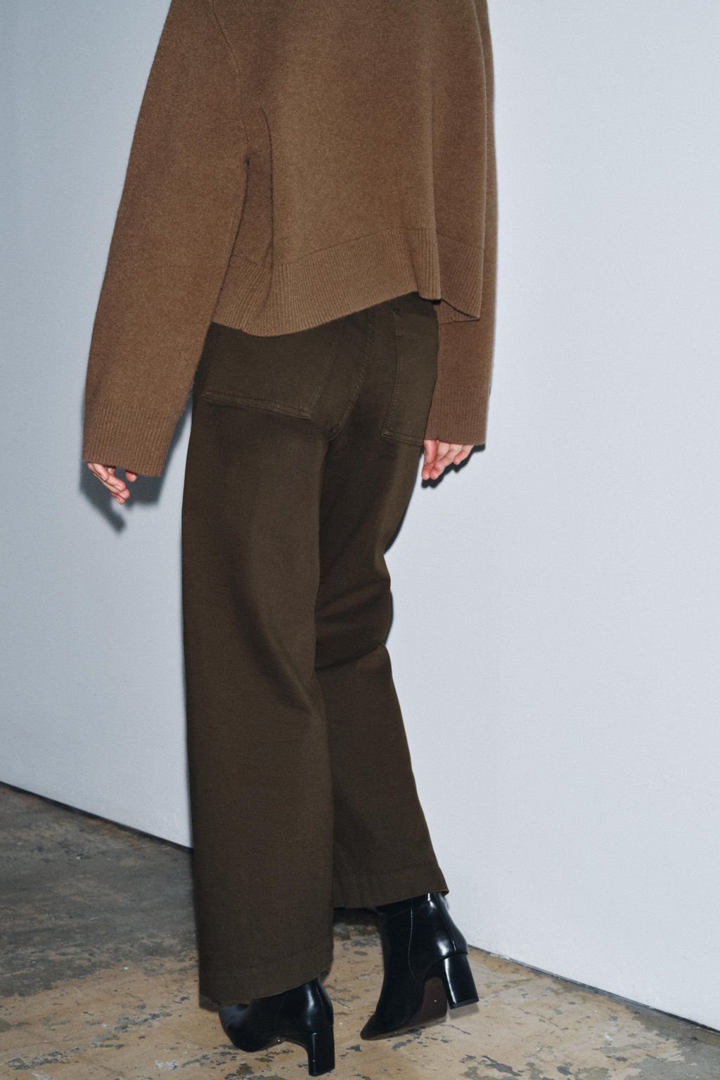 95% WOOL HIGH NECK JUMPER - Zara фото 10