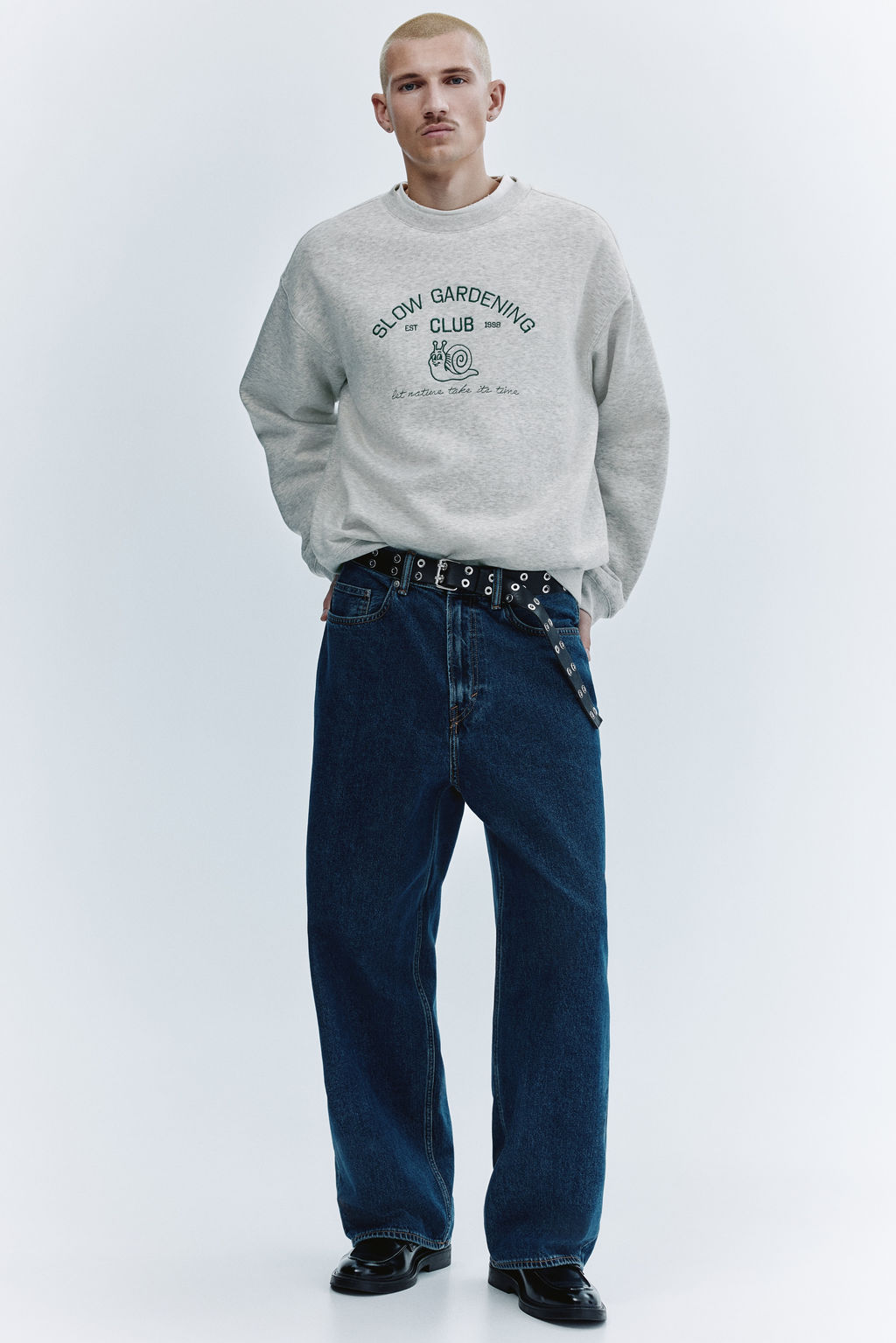 Sudadera con motivo bordado Relaxed Fit - H&m фото 5