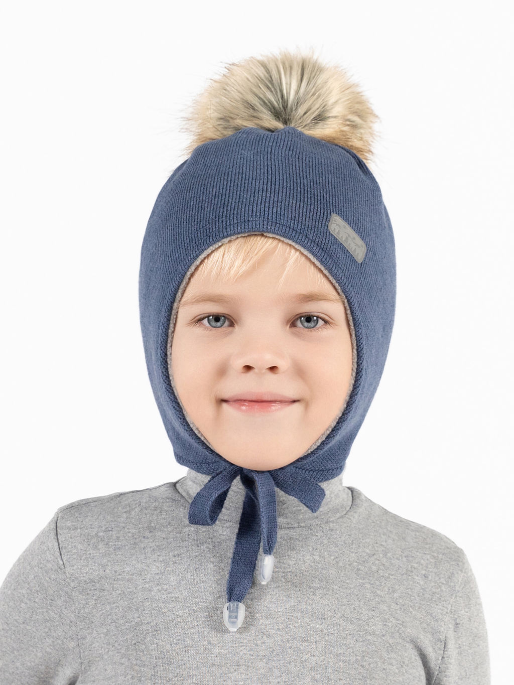 Шапка детская джинс Ш-088 (48)