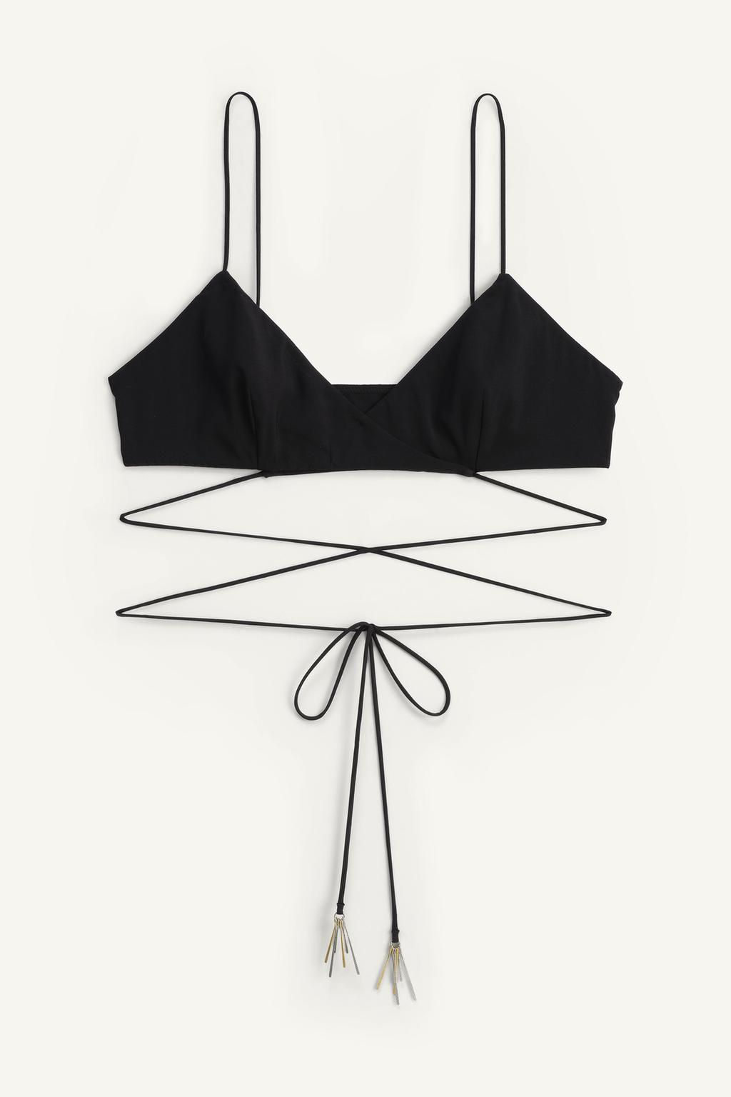 LIMITED EDITION TRIANGLE BRA WITH APPLIQUES - Zara фото 6