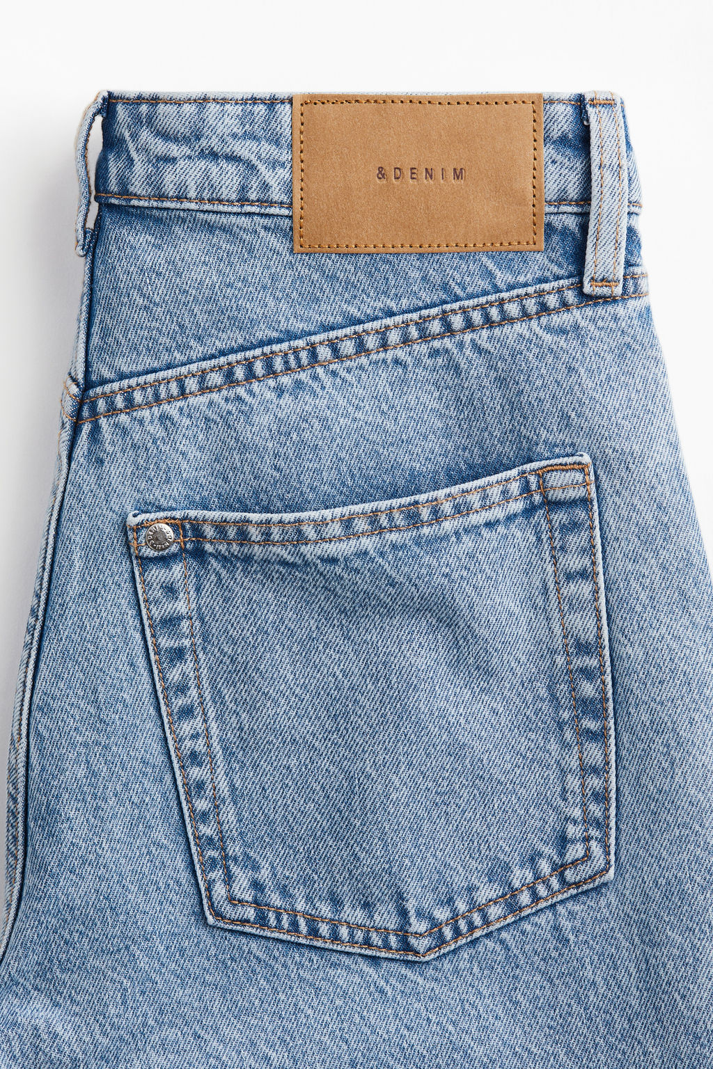 Petite Length Wide Ultra High Jeans - H&m фото 4