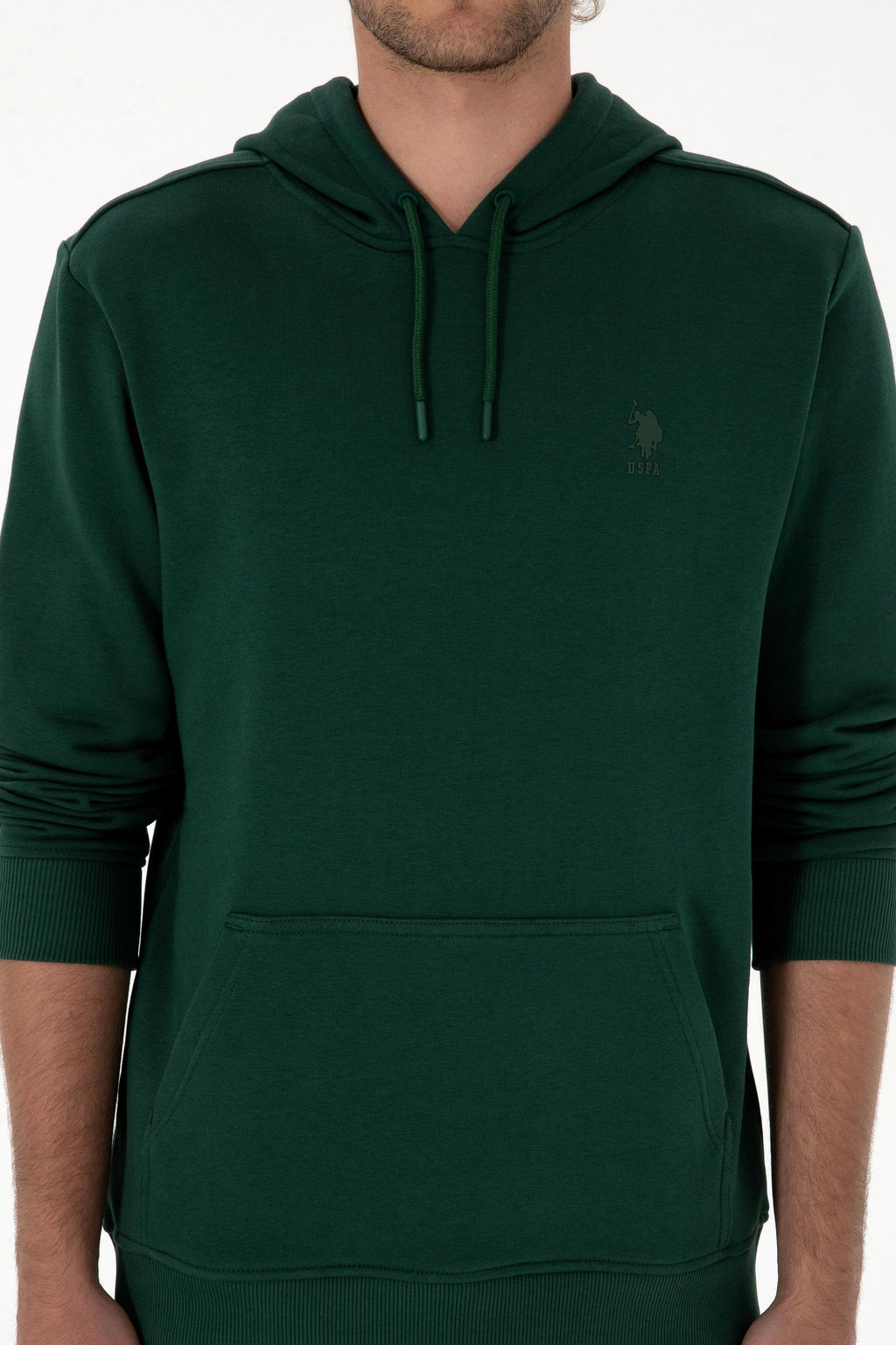 Erkek Koyu Ye_il Basic Sweatshirt Sepette S_rpriz _ndirim - U.s. polo assn фото 6