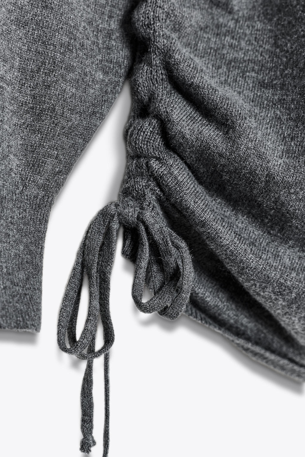 KNIT SWEATER WITH TIE DETAILS - Zara фото 3