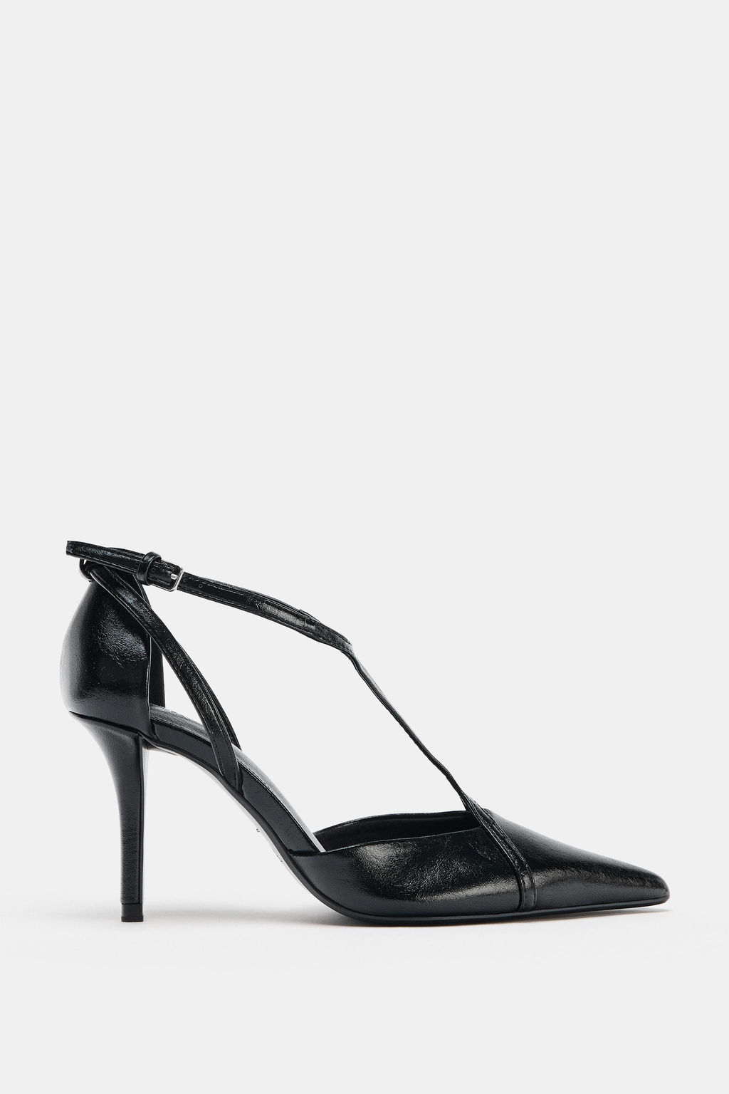 HIGH-HEEL SHOES WITH ANKLE STRAP - Zara фото 2
