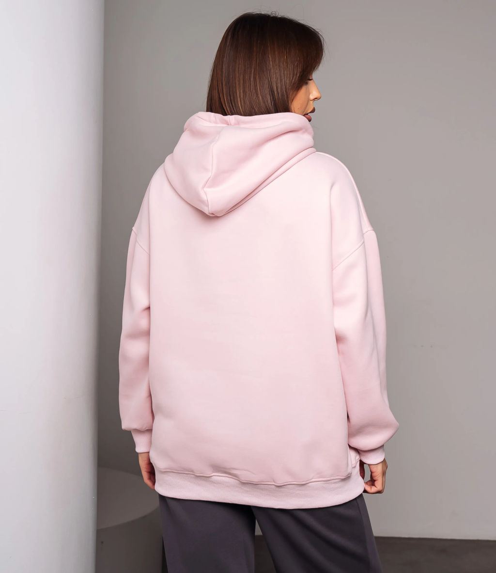 Худи #КТ3628 (1), пудровый - Dommod фото 3