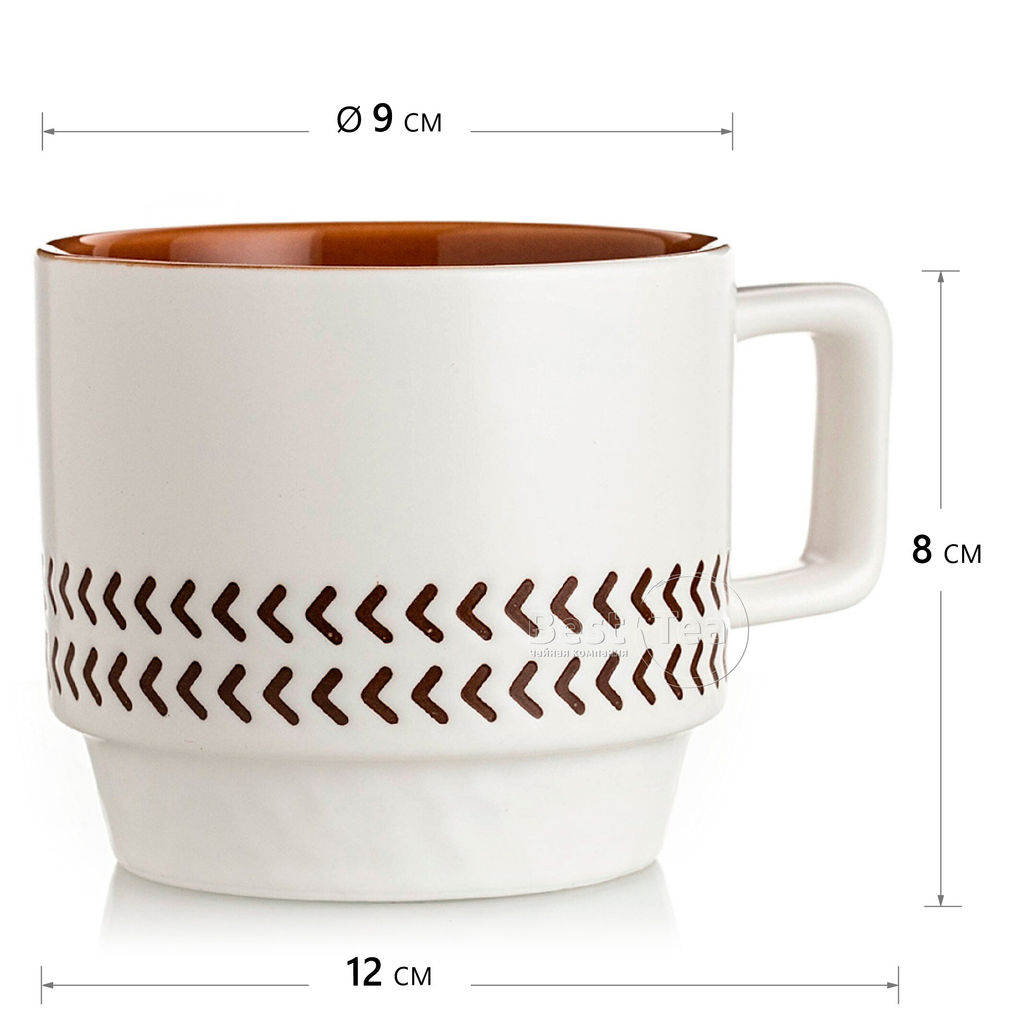 Кружка керамическая Лучник, 300 мл - Fujian Province Guang Fu Tea фото 2