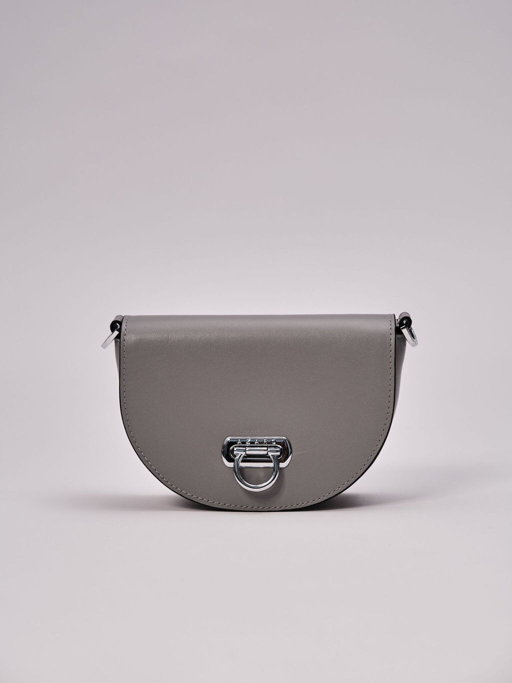 Сумка кожаная на плечо Azaro 31032 нельсон/серый