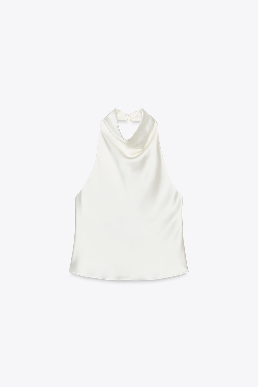 SATIN HALTER TOP - Zara фото 3