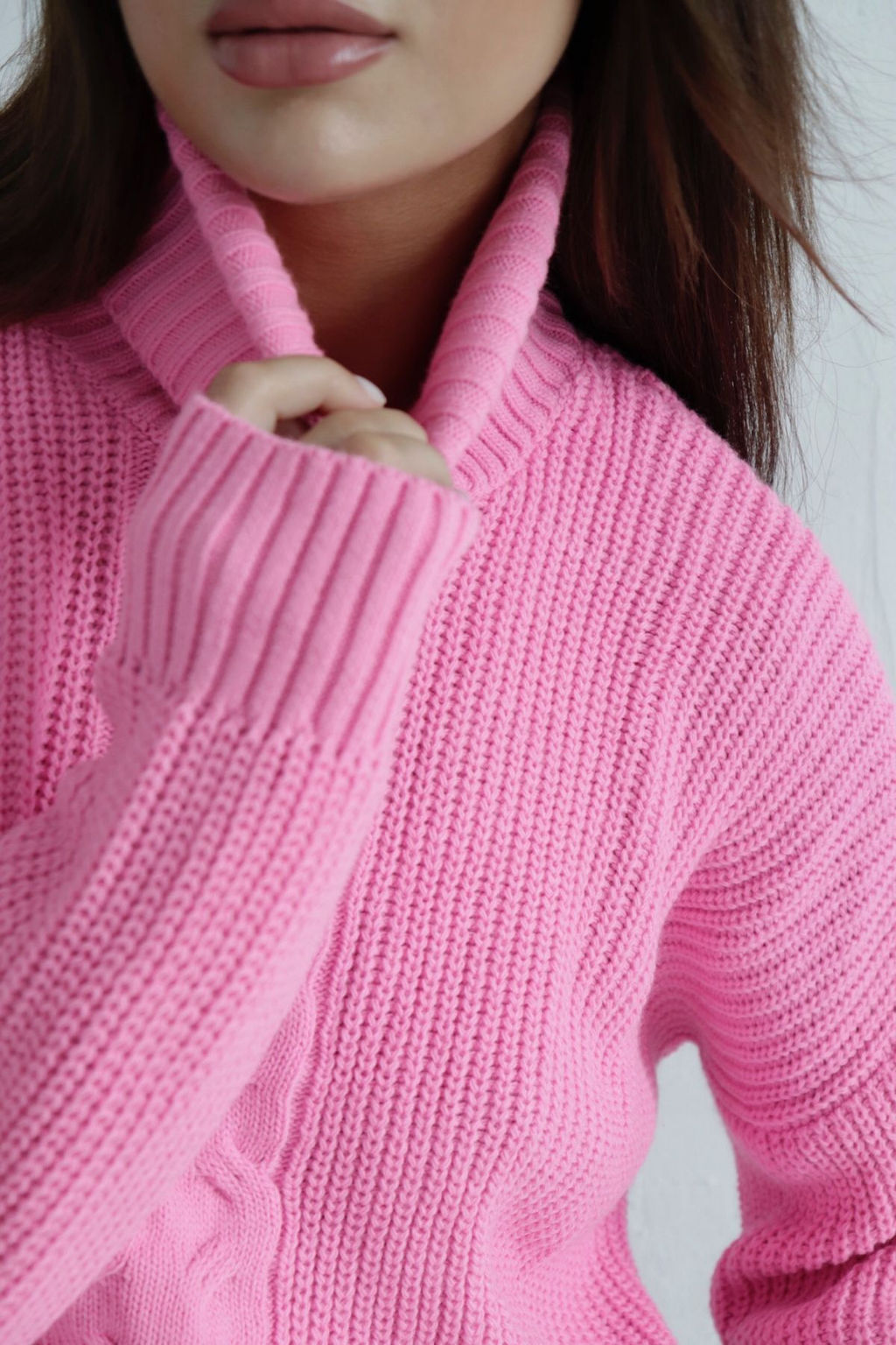 10209 Свитер короткий розовый - Martichelli фото 17