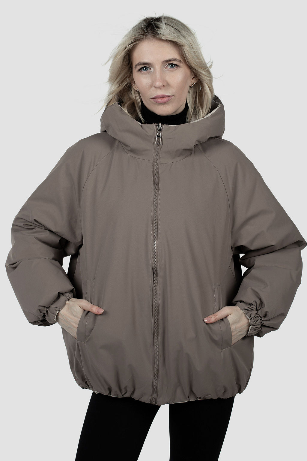 04-3211 Куртка женская демисезонная (Холлофайбер 180) - El podio фото 9