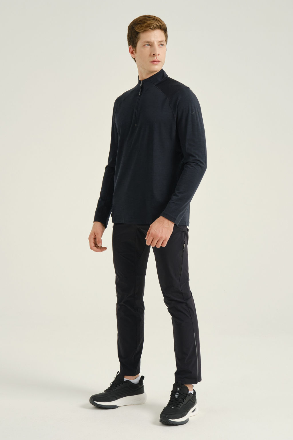 Лонгслив GUANJUN FAST HIKING Черный - Anta фото 9