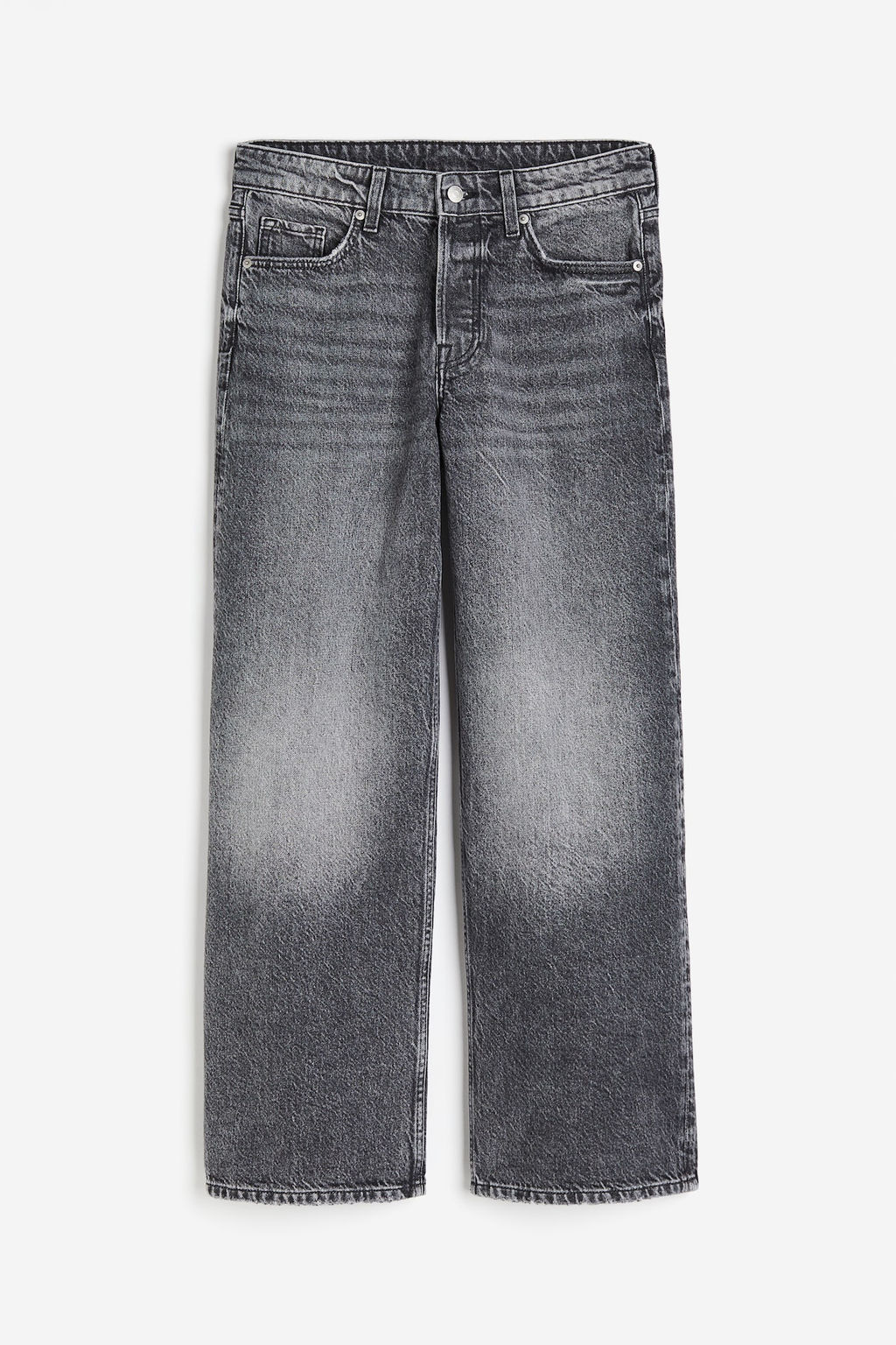 Baggy Wide Low Jeans - H&m фото 5