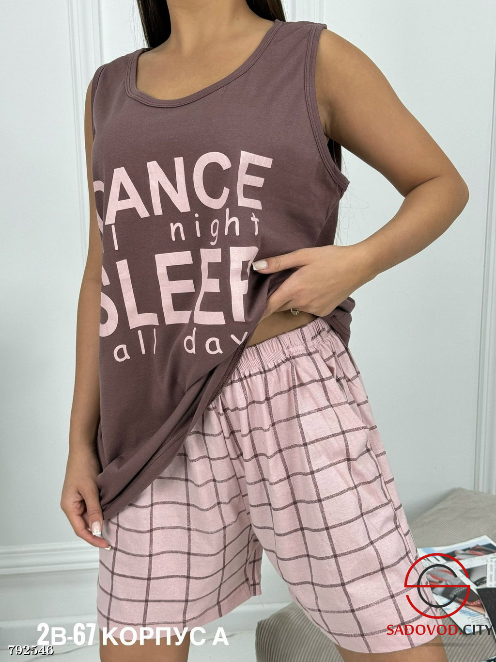 пижама ВЕЛИКАН женская с шортами