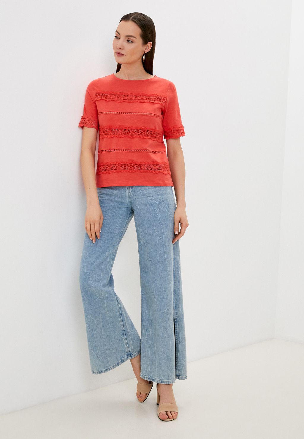 Футболка женская 2708 коралловый - D.s. фото 2