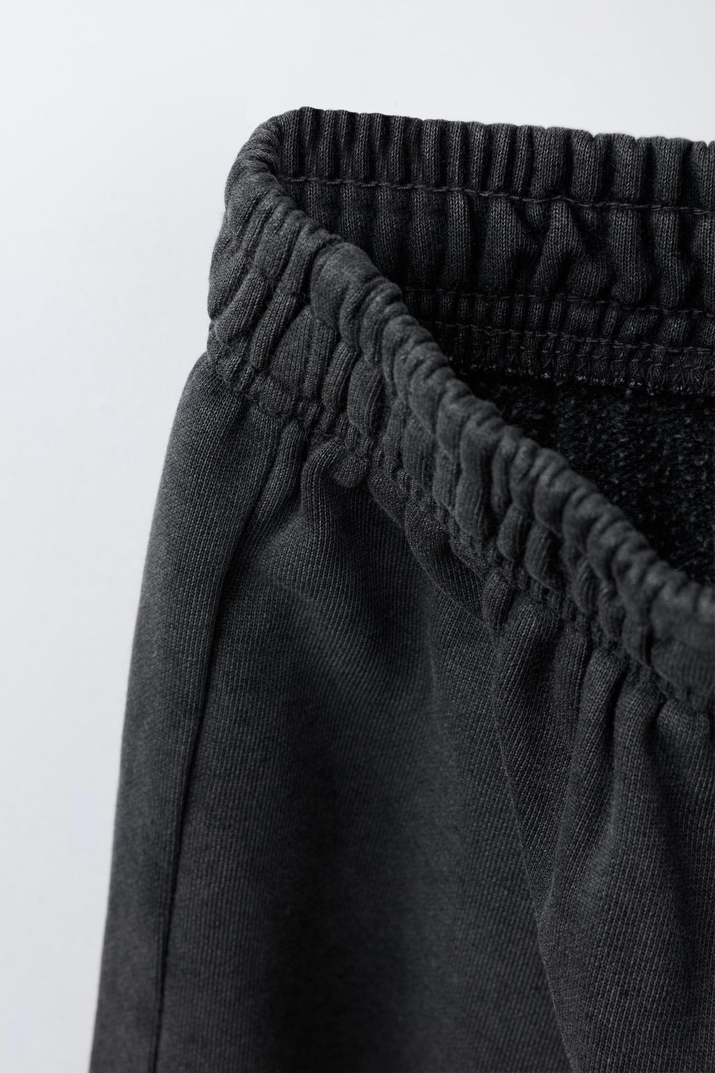 PANTAL?N WIDE LEG EFECTO LAVADO / Gris - Zara фото 5