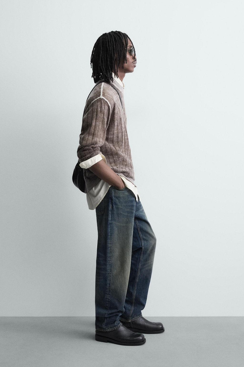 ABSTRACT JACQUARD JUMPER - Zara фото 12