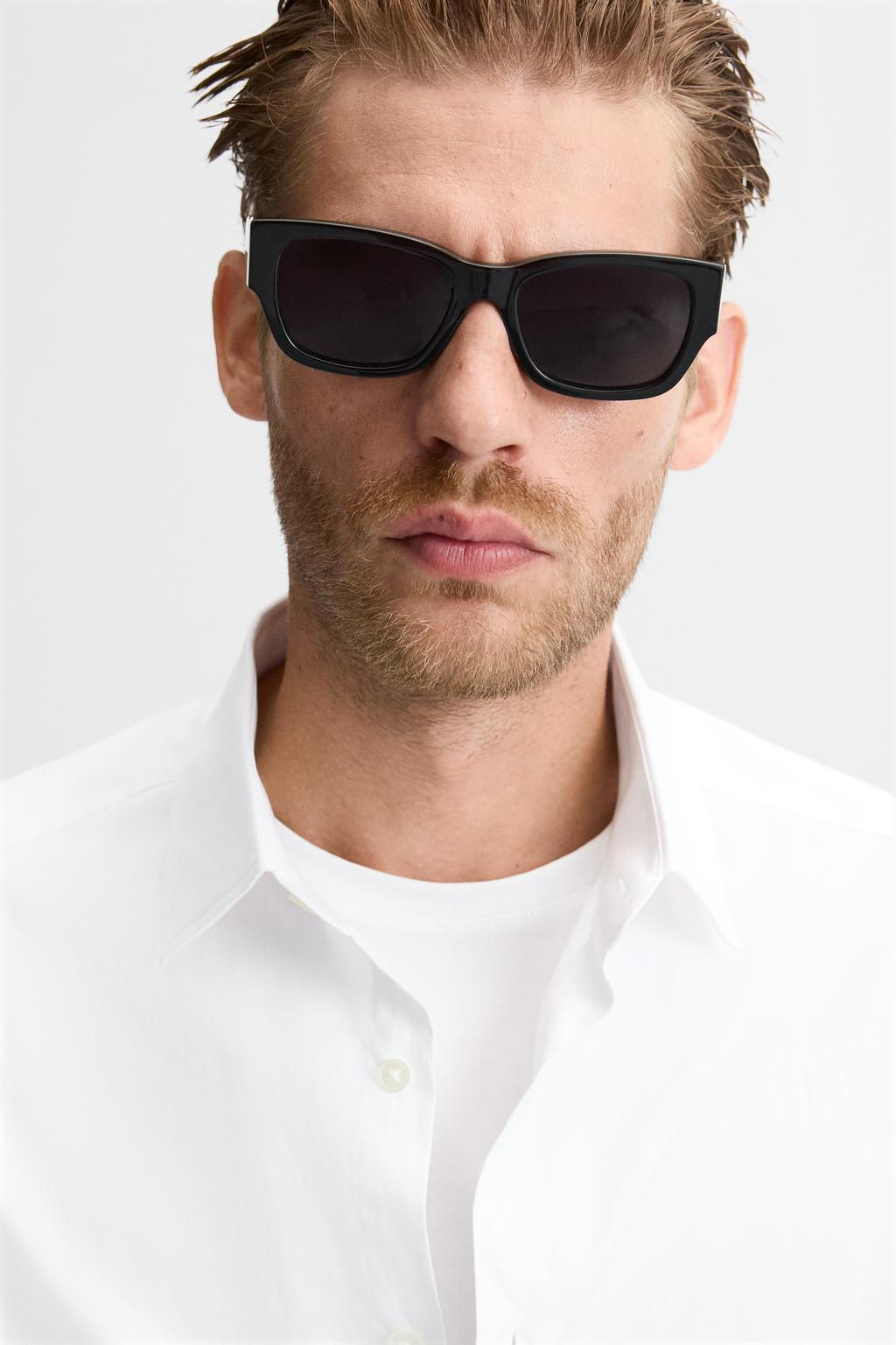 TEXTURED REGULAR FIT SHIRT - Zara фото 7