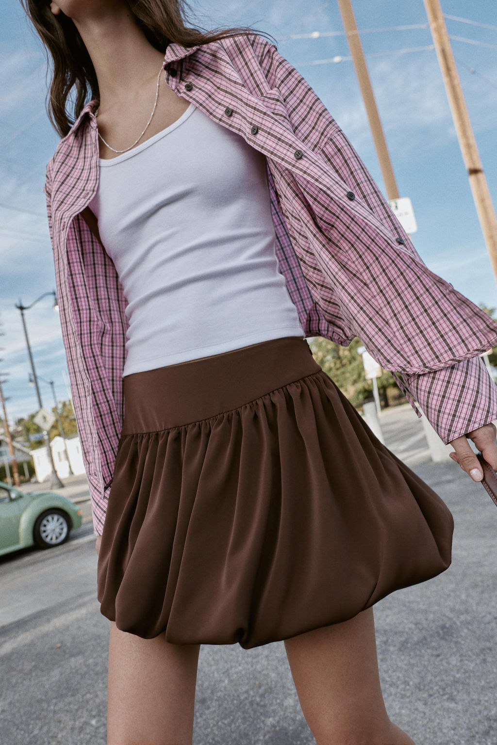 BALLOON MINI SKIRT - Zara фото 4