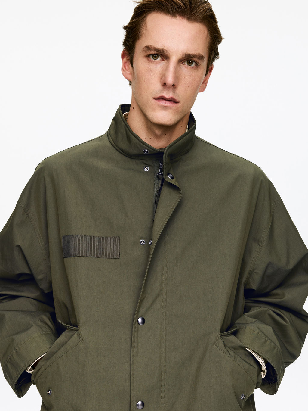 Parka en mezcla de algod?n - H&m фото 9