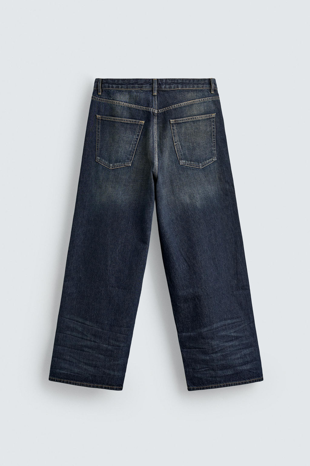 JEANS BAGGY WIDE FIT / Azul medio - Zara фото 2