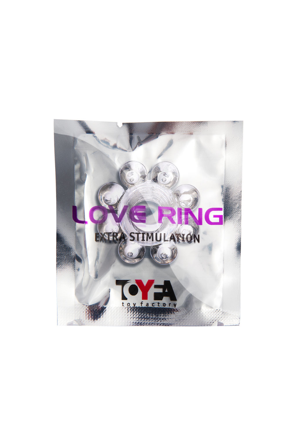 Эрекционное кольцо на пенис TOYFA Basic, TPE, прозрачный