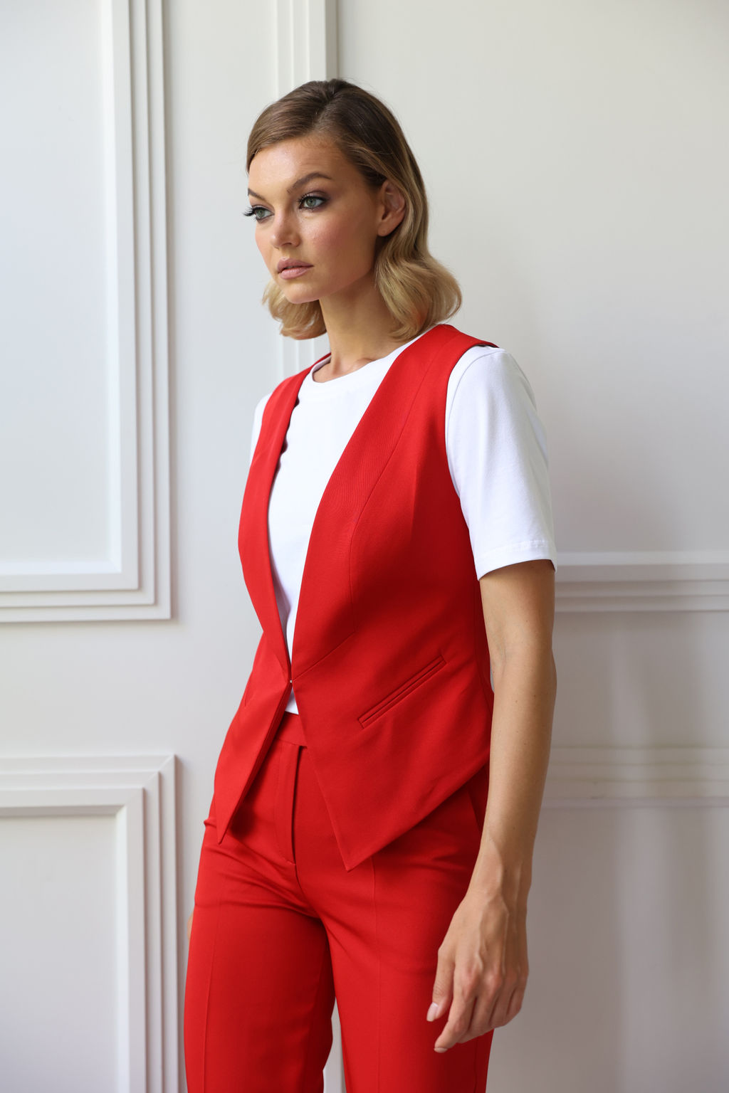 Жилет с прорезными карманами - Looklikecat фото 5