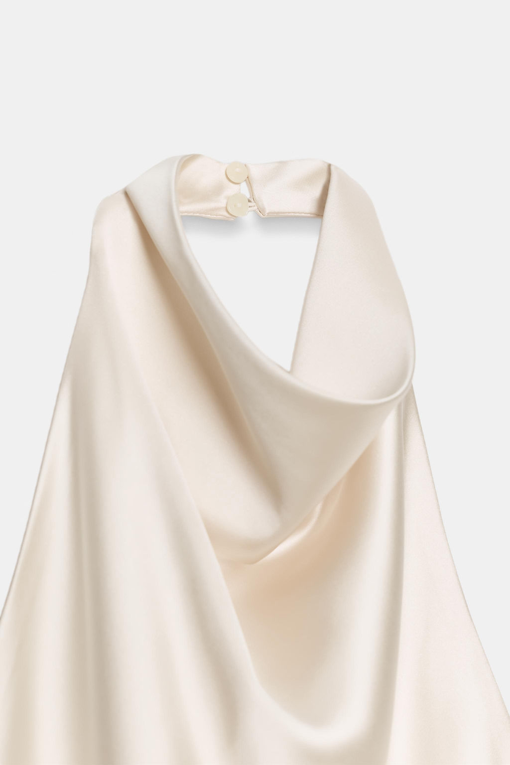 SATIN HALTER TOP - Zara фото 8
