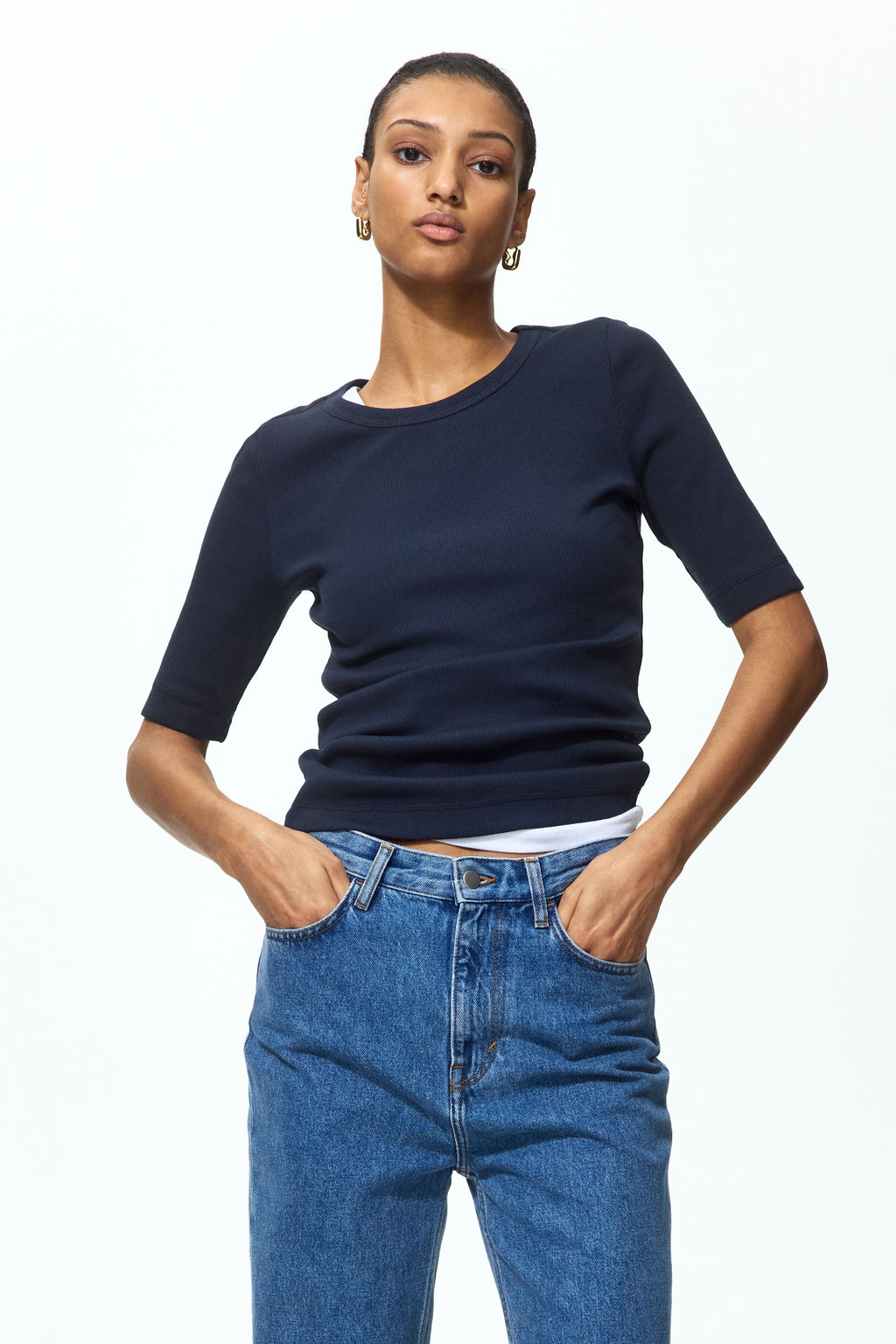 Top de canal? en mezcla de seda - H&m фото 4