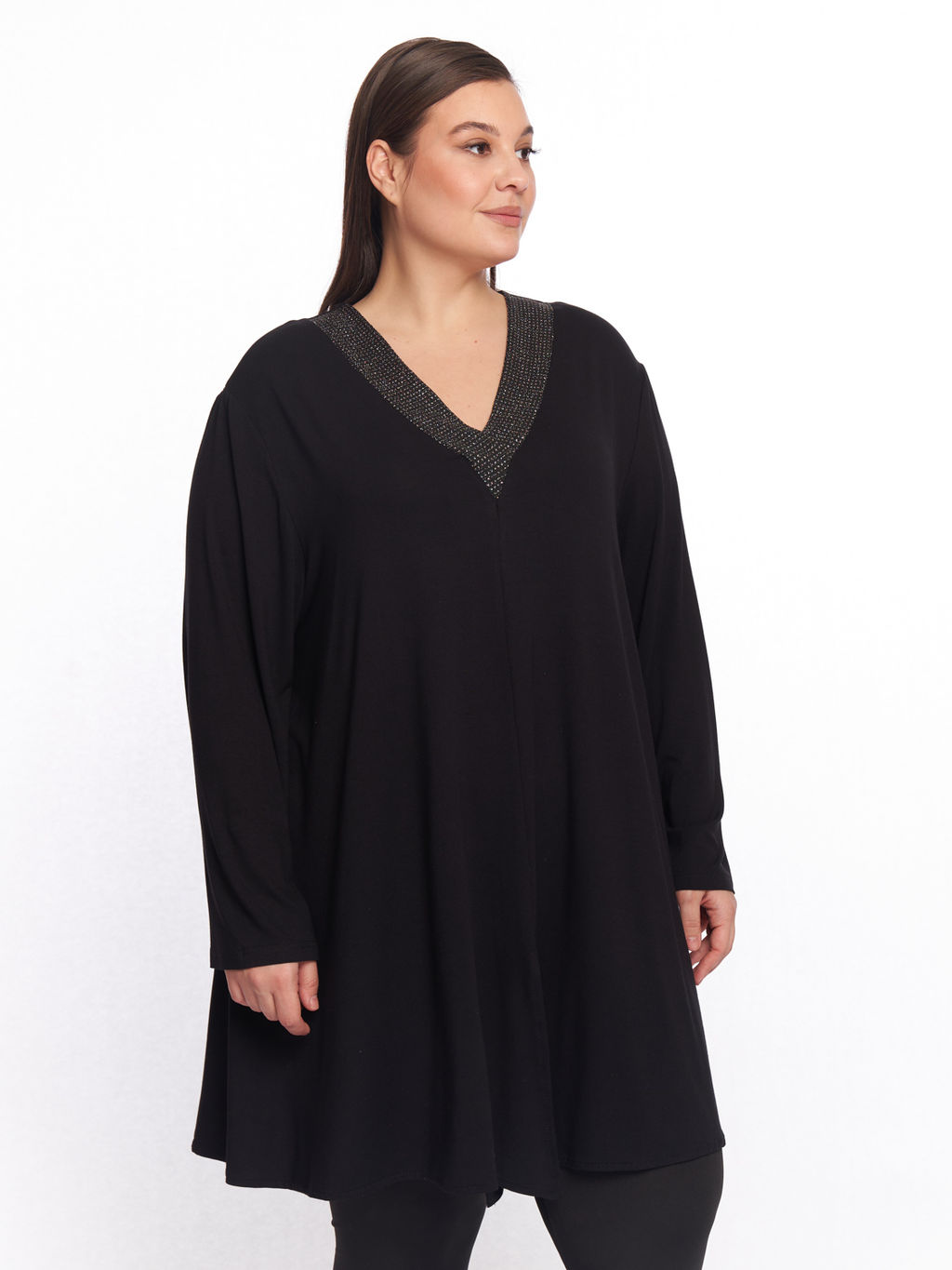 Туника нарядная TU33103BLK01