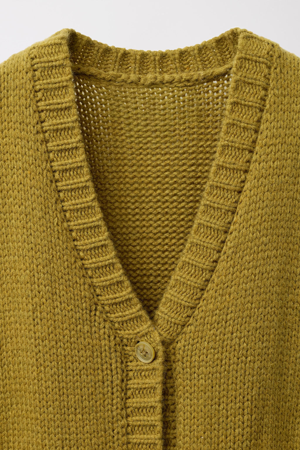 LIMITED EDITION WOOL BLEND KNIT CARDIGAN - Zara фото 3