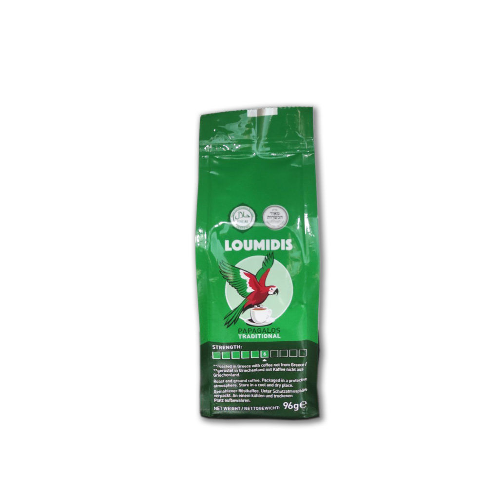 Кофе натуральный молотый 96г пакет