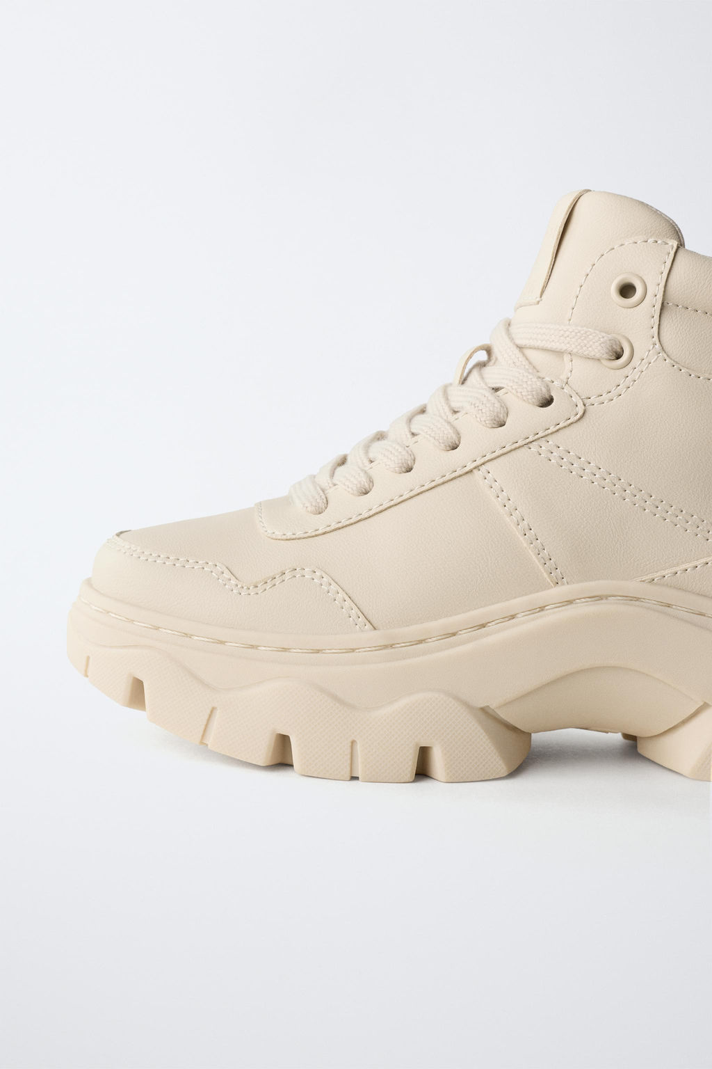 CHUNKY HIGH-TOP SNEAKERS - Zara фото 11