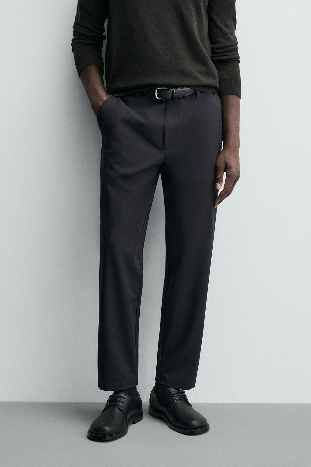 REGULAR FIT COMFORT TROUSERS - Zara фото 19