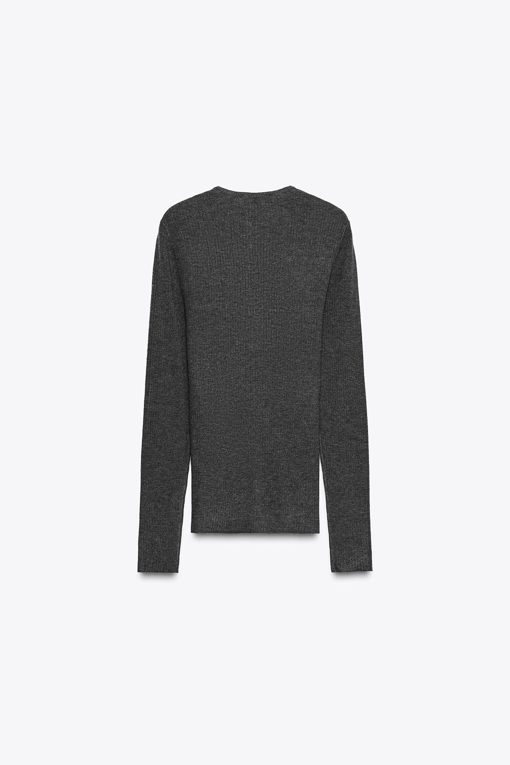 RIB KNIT SWEATER - Zara фото 5